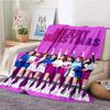 Coperta Kpop Twice Gruppo di Ragazze Moda Stampata Coperta in Flanella Regalo Divano Ufficio Letto Coperta Calda Camera da Letto Ragazze Copriletto