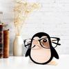 Wooden Glasses Display Stand Animal Shaped Desktop Rack Animal Eyeglass Holder  Nightstand