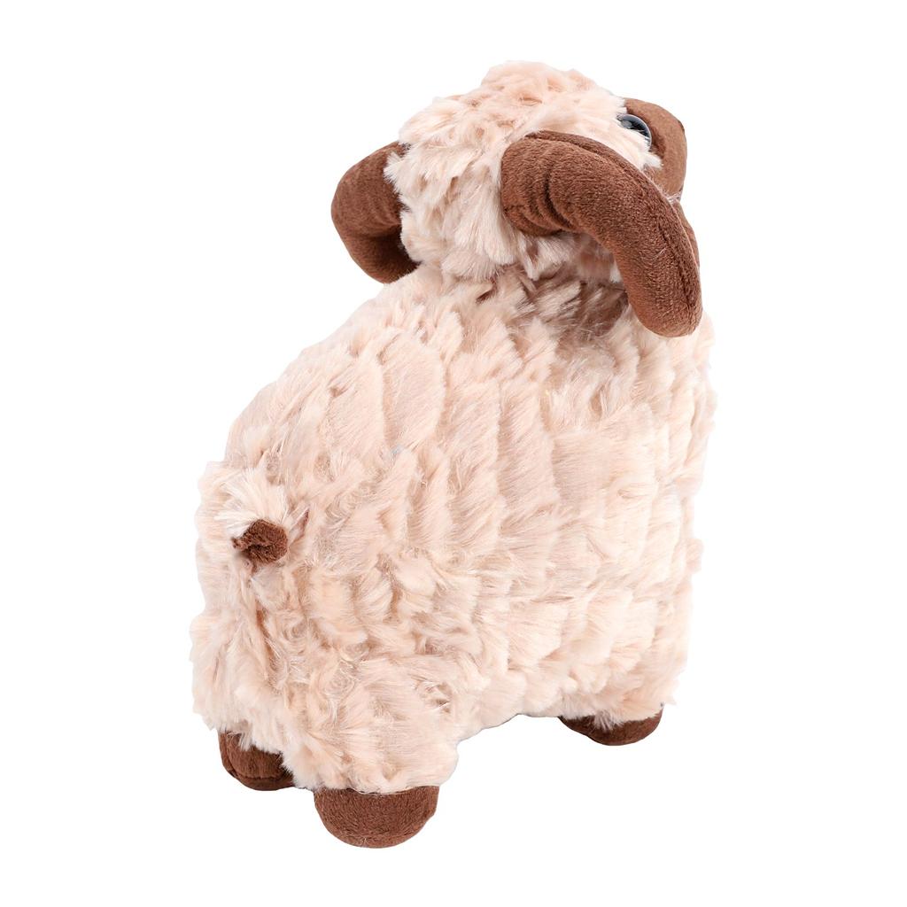 25 cm Schaf Plüschtier Weiche PP-Baumwolle Flauschiges Schaf-Plüschtier Schlafzimmerdekoration Geburtstagsgeschenk für Kinder