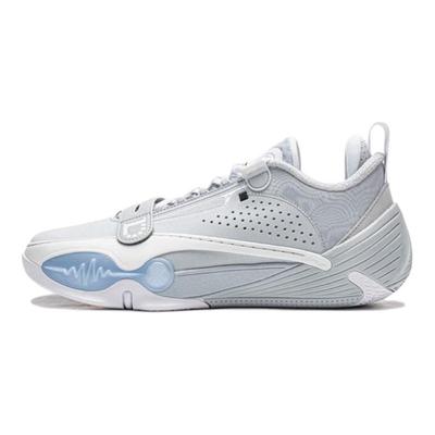 Li Ning Wade All City 14 Professionelle Wettkampf-Basketballschuhe Herren Sneaker Mikro-Kristall-Grau ABAW001-8