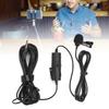 Mini Collar Clip Microphone Karaoke Live Broadcast Mic with Battery for Mobile Phone PC(MicrophoneAdapter for IOS )