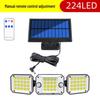 Super Bright LED Solar Wall Light, Waterproof Outdoor Door and Courtyard Lamp with Motion Sensor.