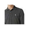Polo Ralph Lauren Solid Color Long Sleeve Polo Shirt With Embroidered Pony Men Tops Medium-Gray 710680790-040