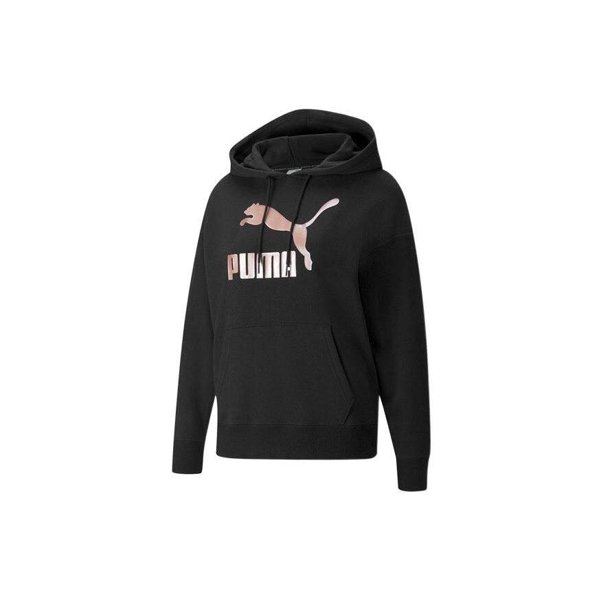 PUMA CLASSICS Sweatshirt Women`s Black Pink