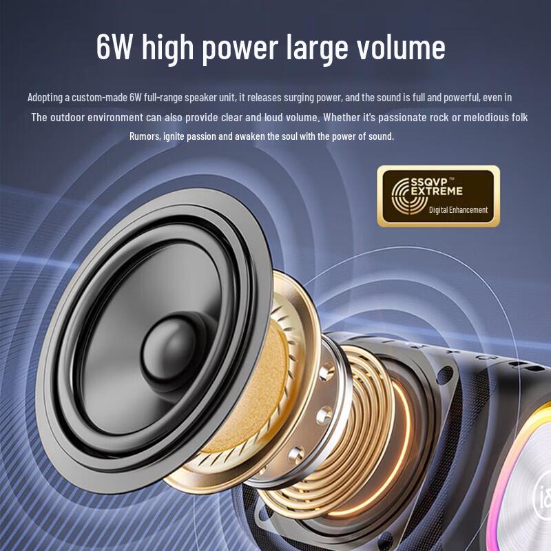 SOAIY Bluetooth Speaker S-37 CN plug (adapter included)
