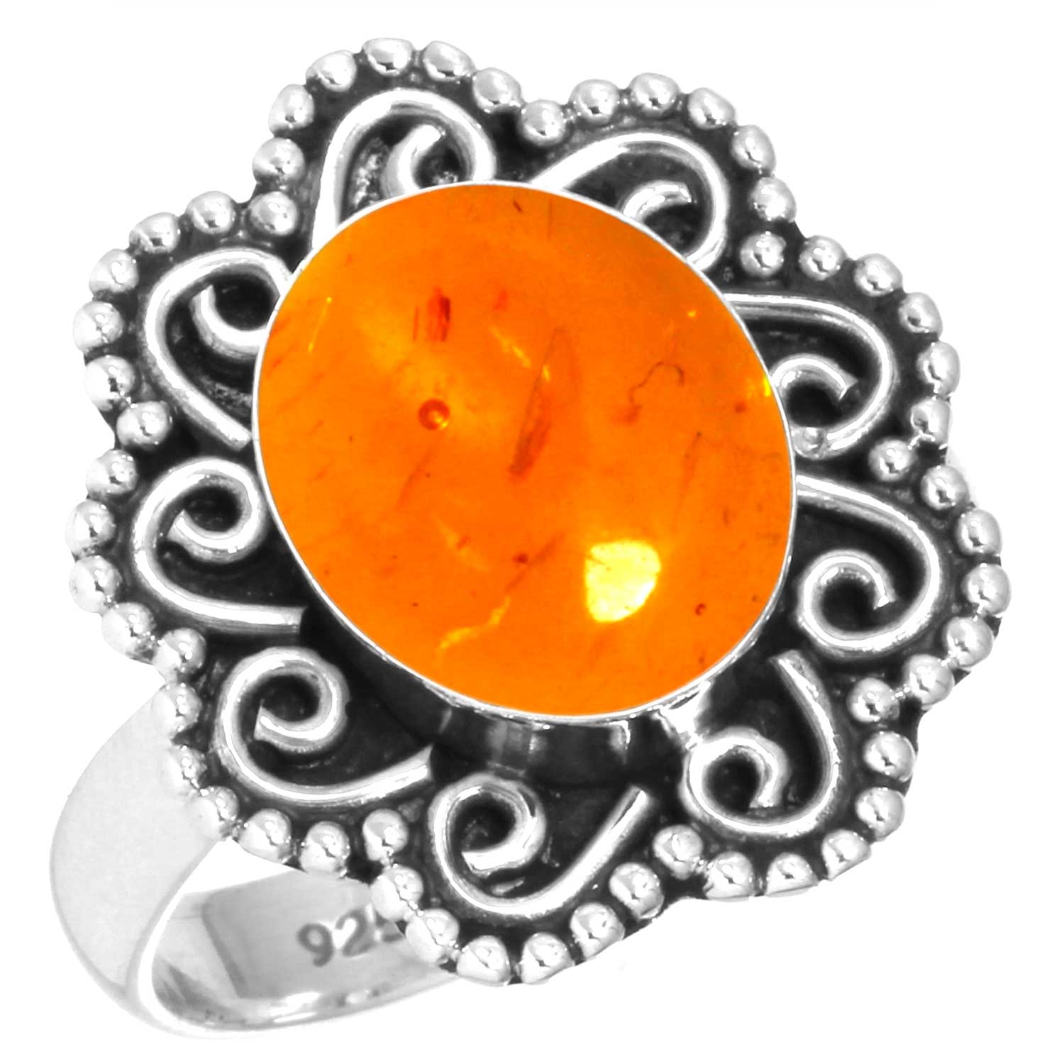 

Кольцо из стерлингового серебра 925 пробы Женское Драгоценный камень Ручная работа Ювелирные изделия Пасхальный подарок Янтарь Аметист Черный оникс Сердолик Гранат Кварц Зеленый оникс Золотой камень Винтаж 7.5 янтарь