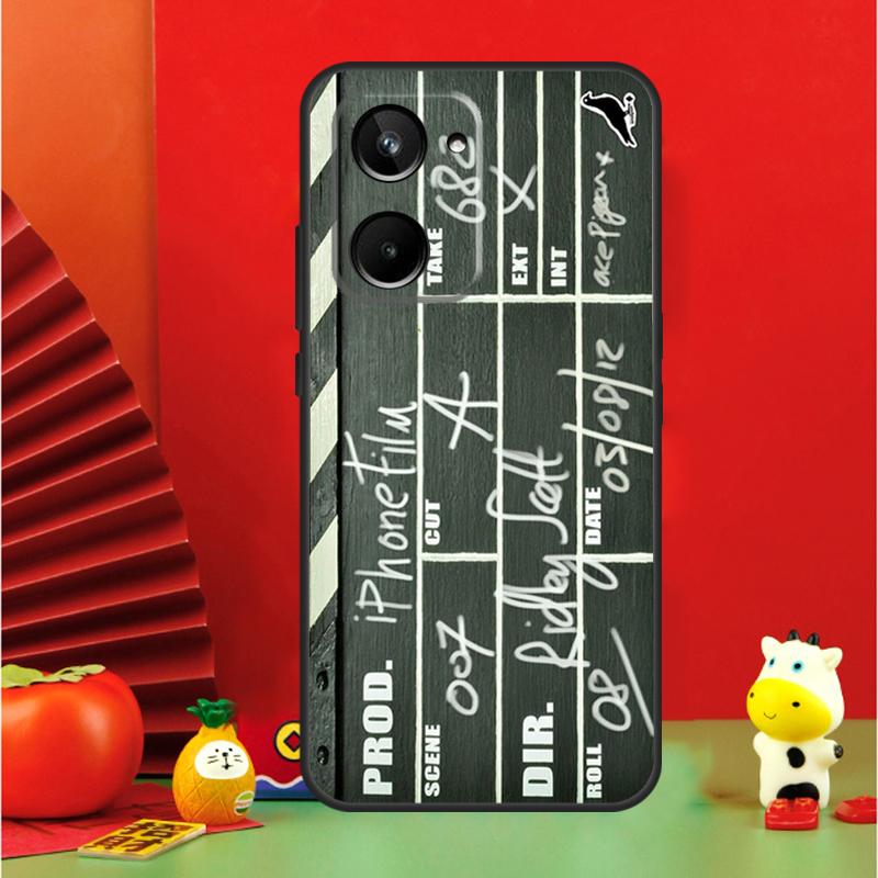Clapper Board For Realme 15 Pro GT7 GT6 10 11 12 13 14 Pro Plus C67 C63 C61 C55 C51 C53 C35 C75 C65 Case