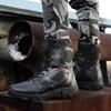 New Men Tactical Boots Waterproof Safety Desert Hunting Hiking Shoes Work Unisex Lace Up Army Brand Motorcycle Climbing Shoes