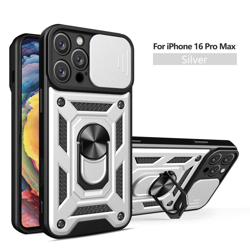 Shockproof Armor Case For iPhone 16 Pro Max 16Plus Car Holder Phone Cover For Iphone 15 14 13 Pro 15Plus 14Plus Case