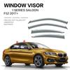 For BMW 1 Series E87 F20 F52 Window Visor Weather Guard Door Visor Vent Shades Vent Shades Ventvisor Bright Strip