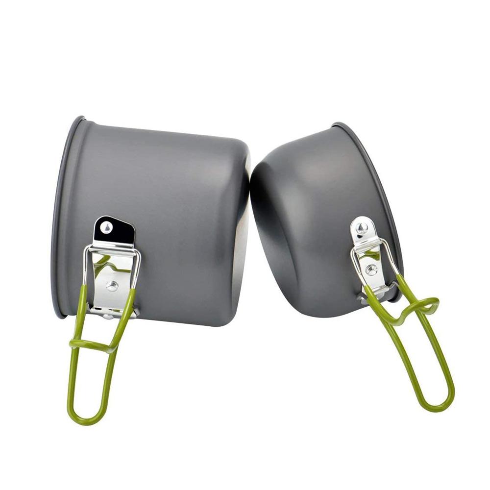 Equipment Hiking Backpacking Cooking Bowl Camping Cookware Pots and Pans Outdoor Tableware Bowl Set