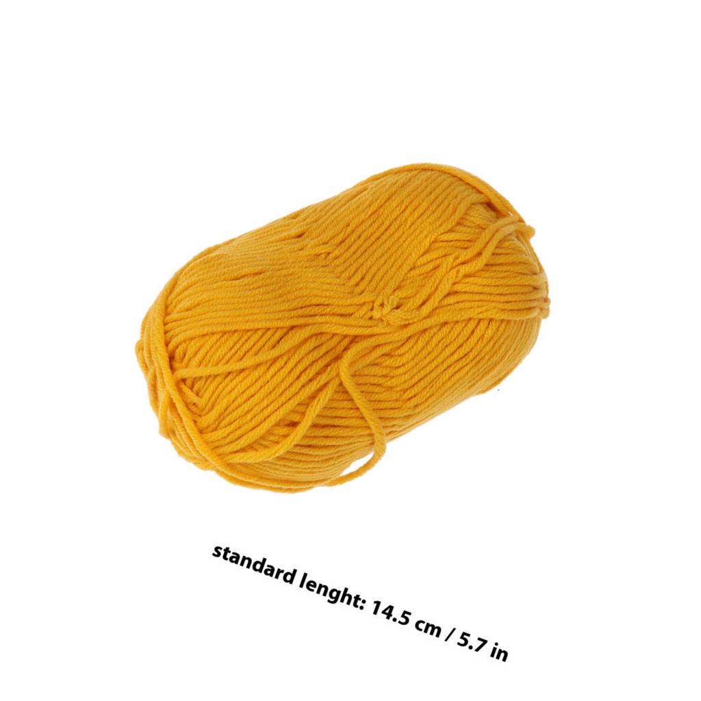 50G Milk Cotton Yarn Super Soft Skin Care Cashmere Blend Warm Easy Care Tumble Dry Normal for Knitting Crochet Accessories and