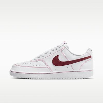 Women's Sneakers Nike Court Vision Skateboard Shoes Women's White Red