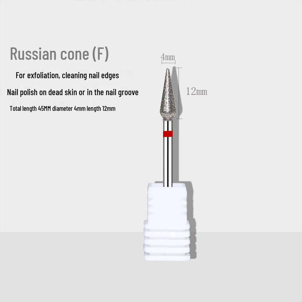 Diamond Nail Head Set for Cuticle & Nail Pre-Treatment and Removal