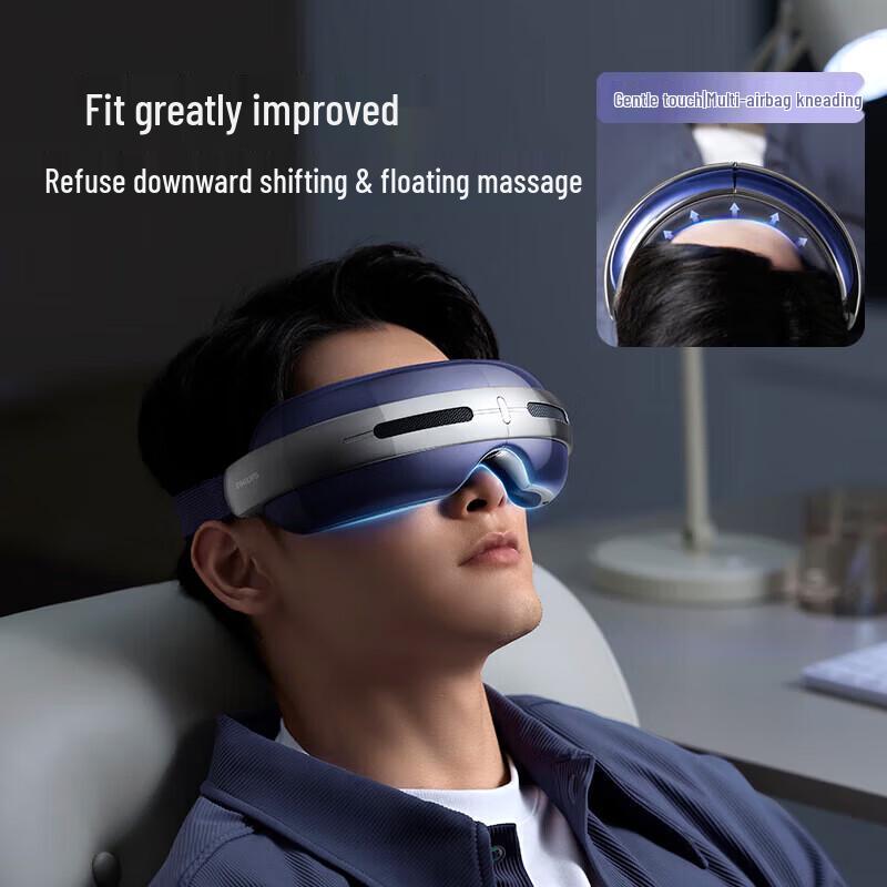 Philips PPM7501E Eye Massager with Heat and Air Compression CN Plug (adapter Included)