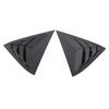 1 P  Rear Side Window Louver Privacy   Reduce Temperature Window Louver   Vent Scoop Shade Cover Blind for   MK7 7.5 2008 to 2017