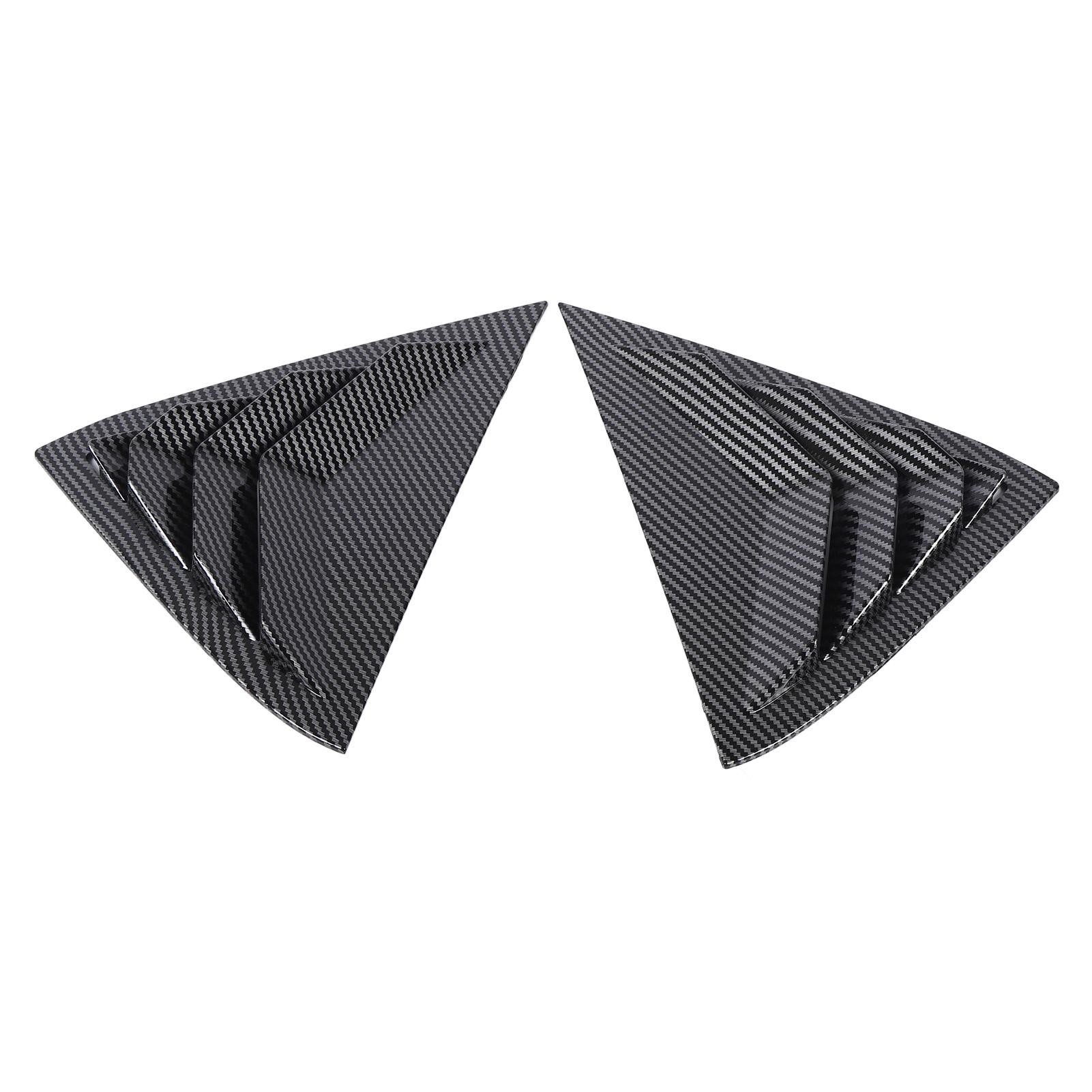 

1 Пара Задніх Бічних Жалюзі для Вікон Захист Приватності Зниження Температури Жалюзі для Вікон Повітрозабірник