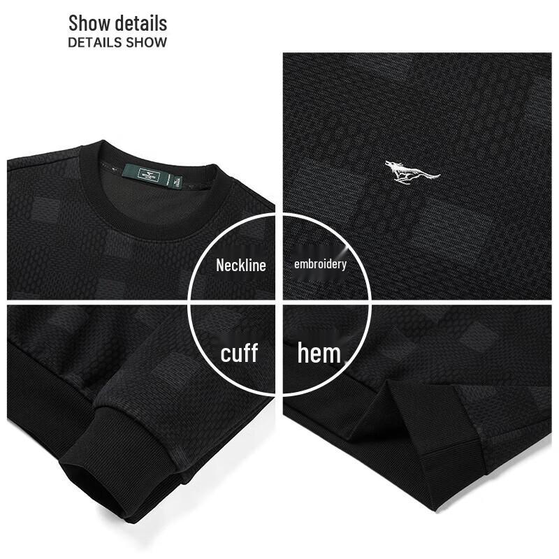 Sevenwolves Men's Far-Infrared Warm Long-Sleeve T-Shirt