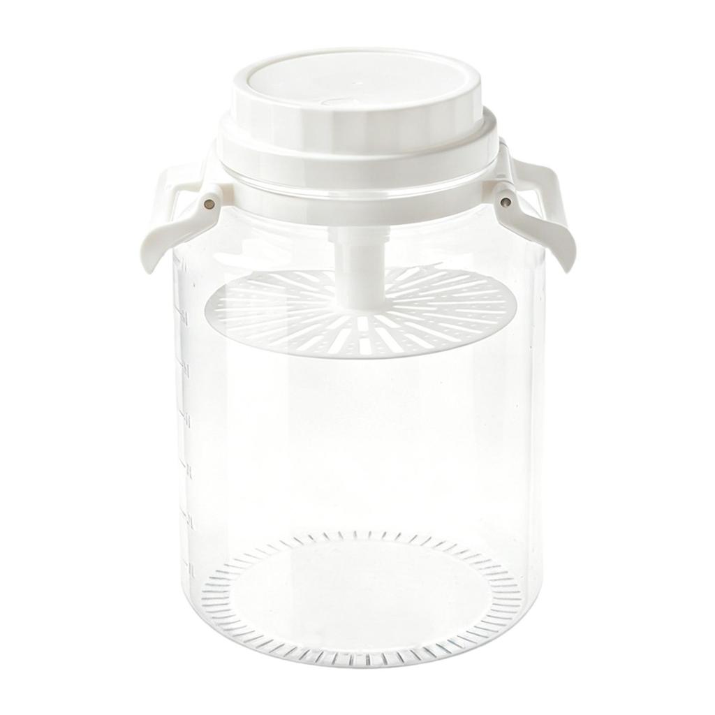 PET PP Material Pickle Jar Leakproof Food Storage Container for Home Kitchen Fermentation and Salad