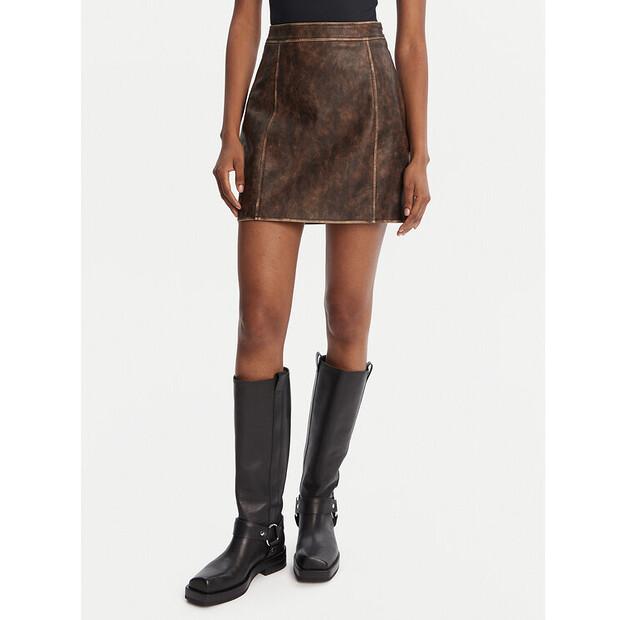 

Юбка из искусственной кожи Guess W5YD46 WHDI0 EU L