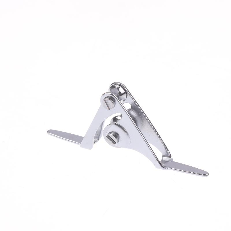 Portable Stainless Steel Double Pulley Block Mini Roller Rod Tip Guide Boat Fishing Accessory Smooth Wear Resistant Durable