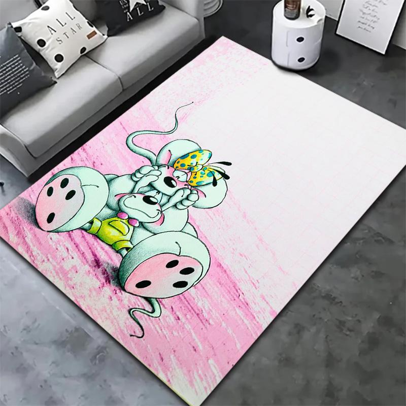 Diddl Carpet Rug for Living Room Bedroom Home Sofa Decoration,Kids Play Non-slip Floor Mat