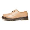 Dr. Martens 1461 Kožené Minimalistické 3-dierkové Šnurovacie Nízke Ležérne Topánky Unisex Ležérne Topánky Béžová 30683250