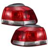 1Pcs Car Outter Tail Light For VW Golf Mk6 Golf 6 Hatchback 2009-2013 Taillights Rear Reverse Driving Side Lamp Without Bulbs