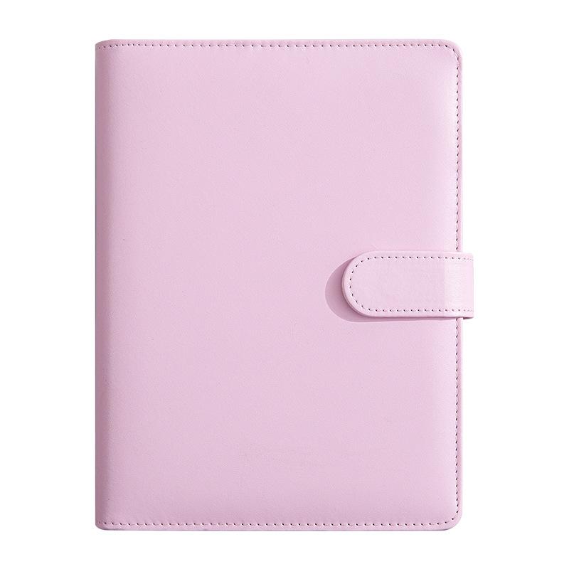 A5 Loose-leaf Account Notebook Spotted Cover Planner Custom Financial Organizer Multi-slot Work Journal Portable Record Book