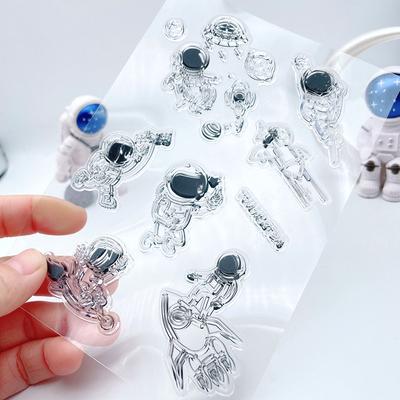 1pc Creative Transparent Stamp Silicone Seal Scrapbooking Photo Album Paper Card DIY Craft Album Diary Tools
