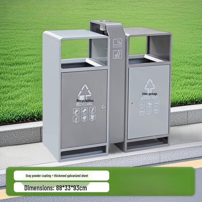 Community Large Capacity Sorting Trash Can