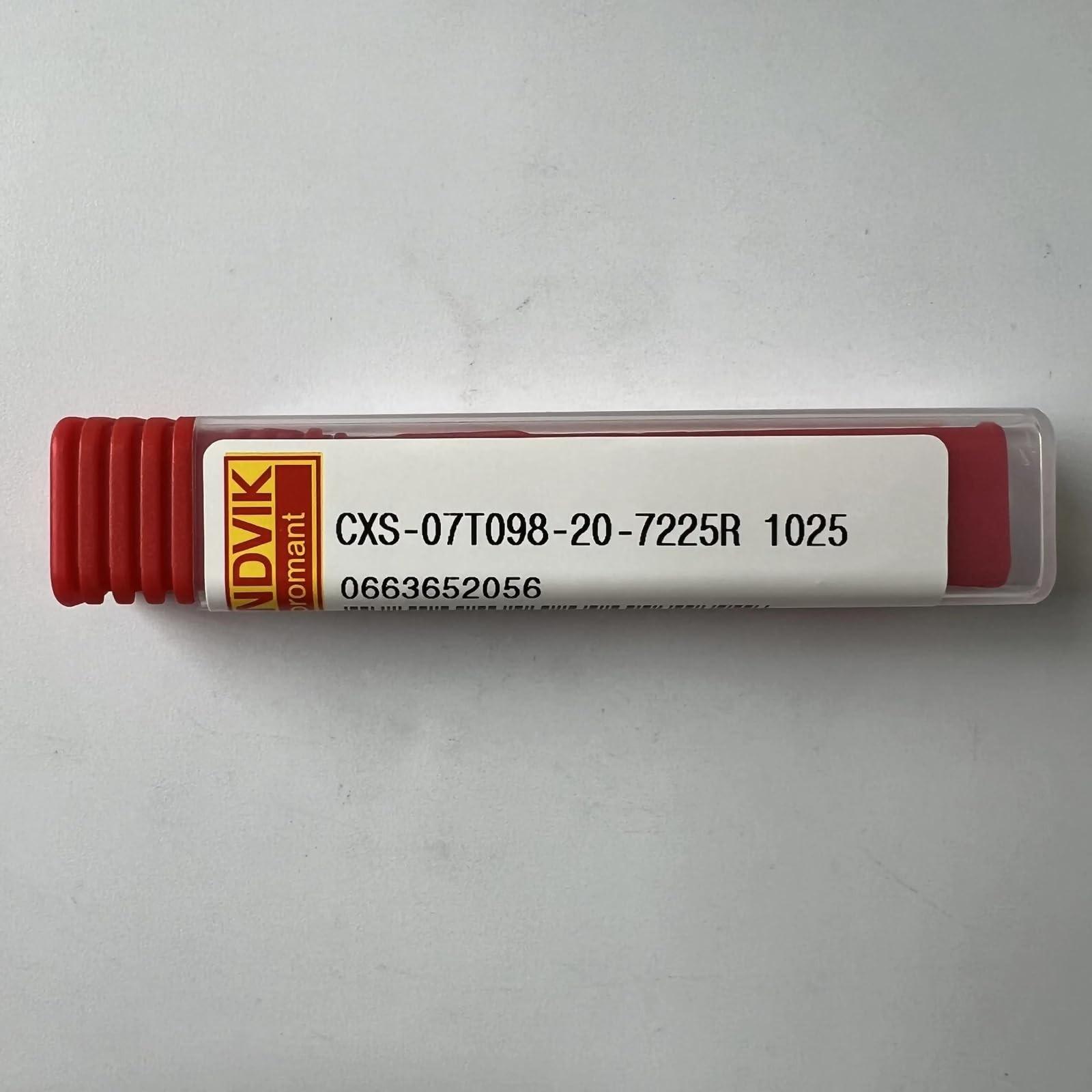 

Оригинальный Sandvik / CXS-07T098-20-7225R 1025 / Сменный твердосплавный инструмент для ЧПУ Один