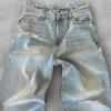 Washed Distressed Straight Fit Denim Jeans Men Women Casual Streetwear 2025