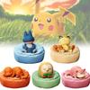Snorlax Charmander Slowpoke Rowlet Meowth Toy Sleep Model Gift Christmas