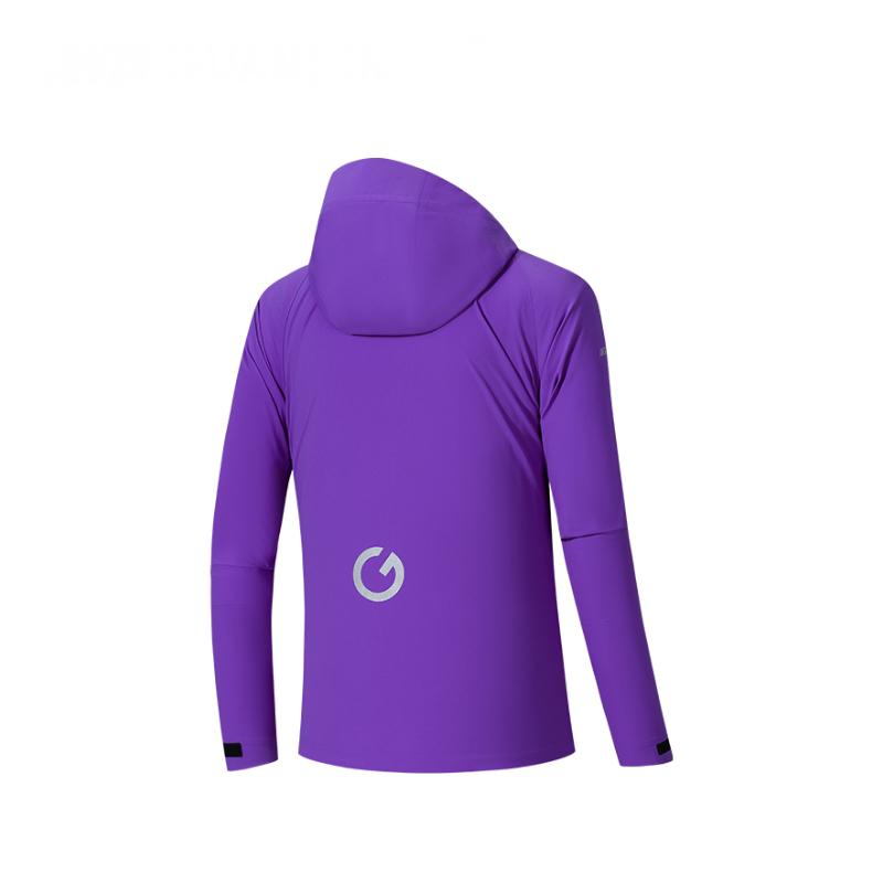 Anta Champion Outdoor Series Simple Versatile Hooded Zipper Solid Color Sports Windproof Wear-Resistant Breathable Jacket Women Jacket 162530610-4