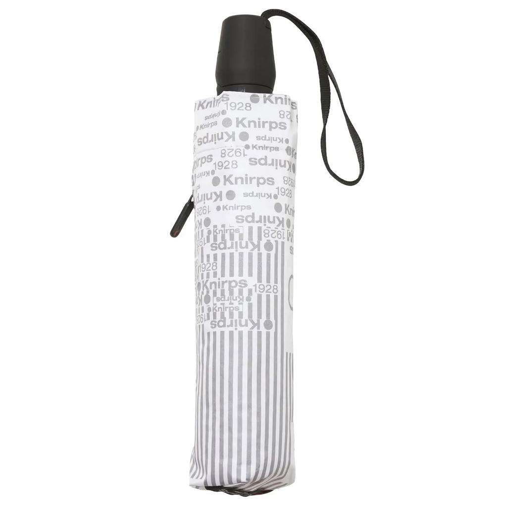 Knirps Knirps Cube Gray Folding Umbrella Automatic Suitable for Sun and Safety T.220RS [Officially Imported] 5-Year Warranty, Open/Close, Rain,