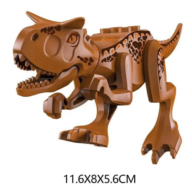 2025 Jurassic Dinosaurs World Park Spinosaurus Baryonyx Therizinosaurus Indominus Rex Building Blocks Bricks Kids Xmas Toys