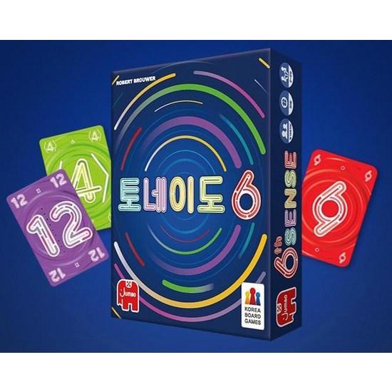 Korea Board Games Tornado 6 Card Game, Popular Korean Game