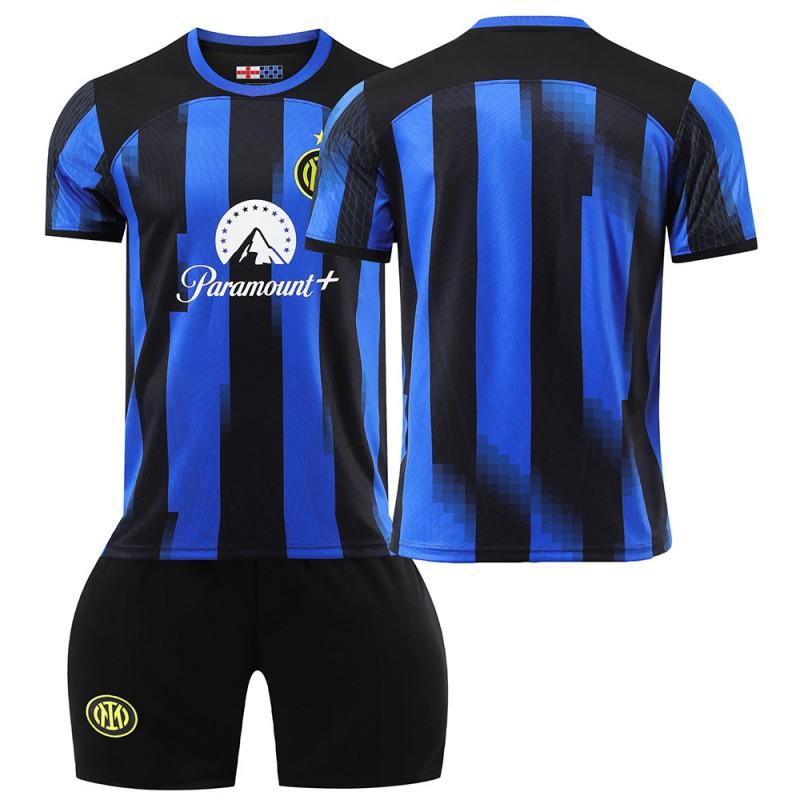 

2324 Inter Milan Home Football Uniform No. 10 Lautaro Set 9 Zeko 90 Lukaku Children s Jersey Version 28-yard