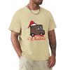 Merry Christmas Ups Driver Truck Mail Carrier Gift Santa Hat T-Shirt cute tops customs quick-drying graphic t shirts