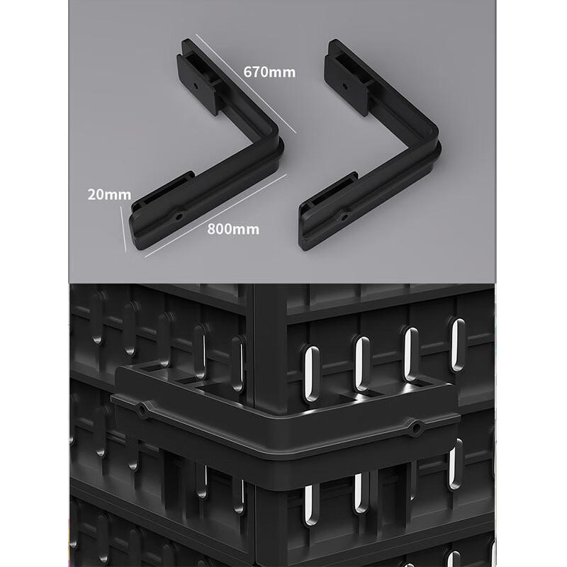 miflame No-Punch Pegboard Connector Accessories