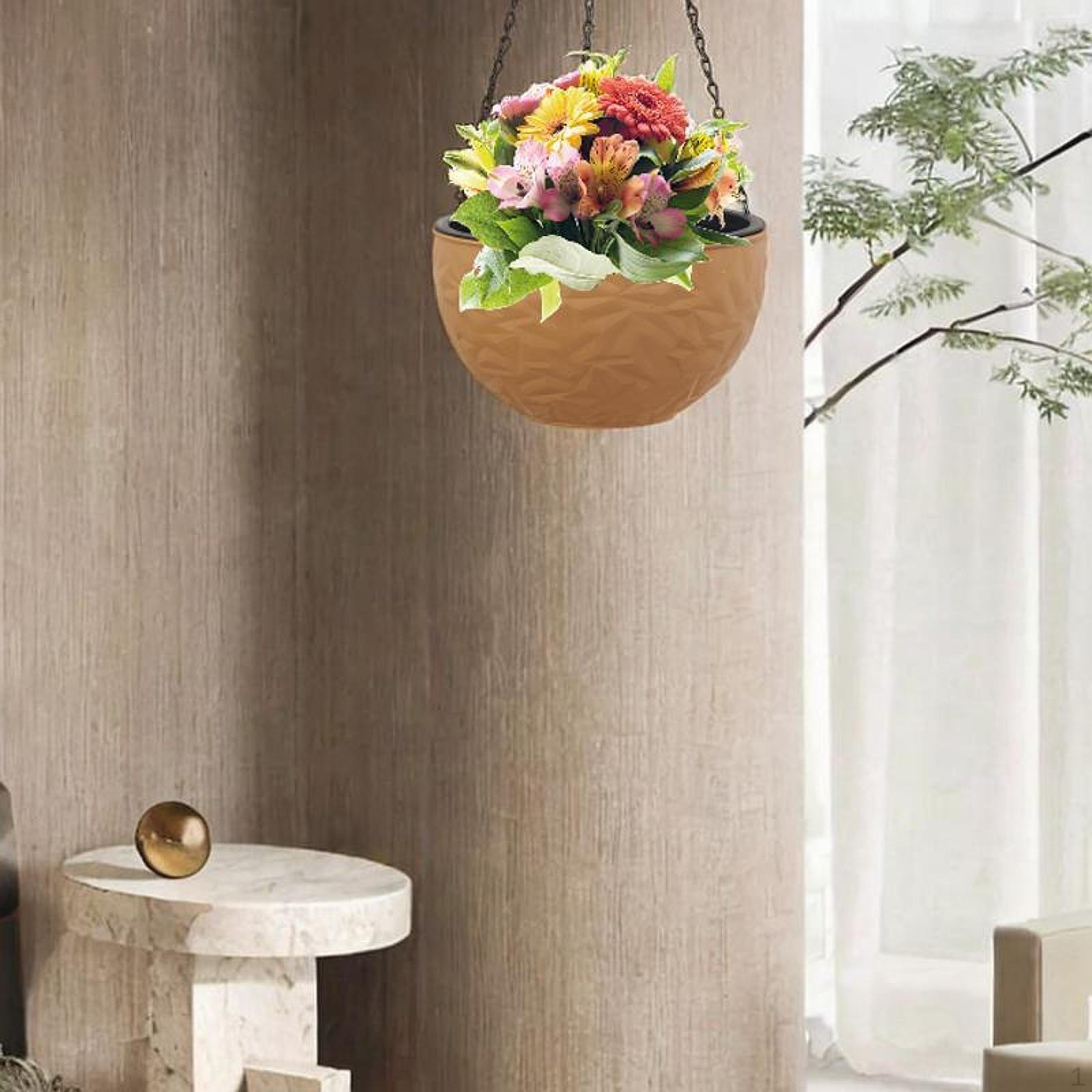 

Декоративное кашпо для дома и сада с универсальным дизайном хаки