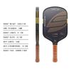 Retro Gold Loco2 Carbon Fiber Pickleball Paddle Elongated Frame Professional Tournament Competition Paddle