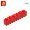 Non-Toxic 42 Pcs/Lot 3009 1X6 Dots High Basic Building Blocks Accessories Compatible With Bricks Diy Children Toys Assembly Gift Box