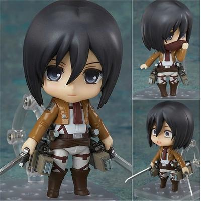 Attack On Titan Mikasa Ackerman Doll Action Figure Collectible Model Toy Gift
