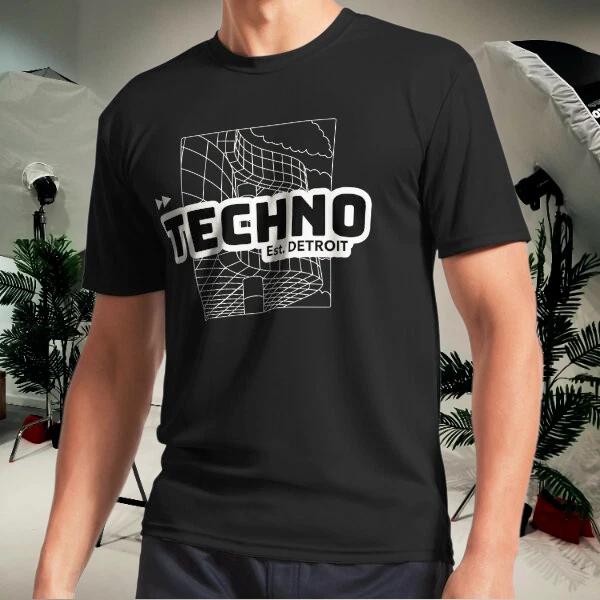Men s and Women s T-shirts TECHNO - Detroit M