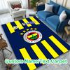 Fenerbahce Spor Kulübü (16) Carpet, Non-slip Office Chair Rug, Digital Print Home Area Rug, Unique Festival Decorations