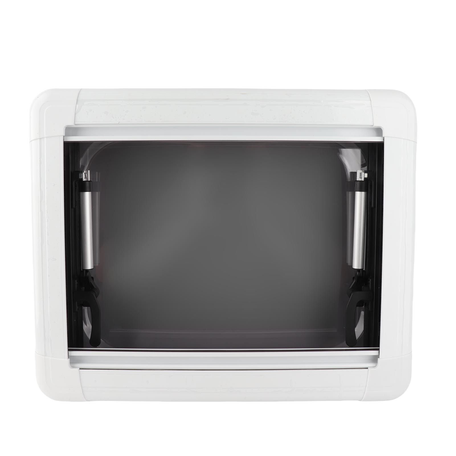 

Окно для автодома 20x16 дюймов с экраном и солнцезащитным козырьком, двухслойное, устойчивое к УФ-излучению, прямоугольное, откидное окно для