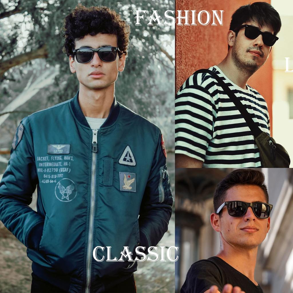 MAIVARDAY Sunglasses for Men and Women, UV Protection, Polarized, Wellington Style, Driving, Fashionable, Unisex