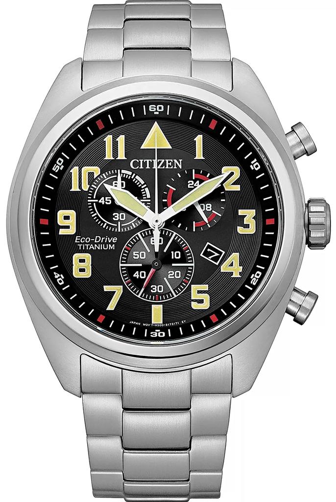 Men's Watch CITIZEN Super Titanium Eco-Drive AT2480-81E + BOX